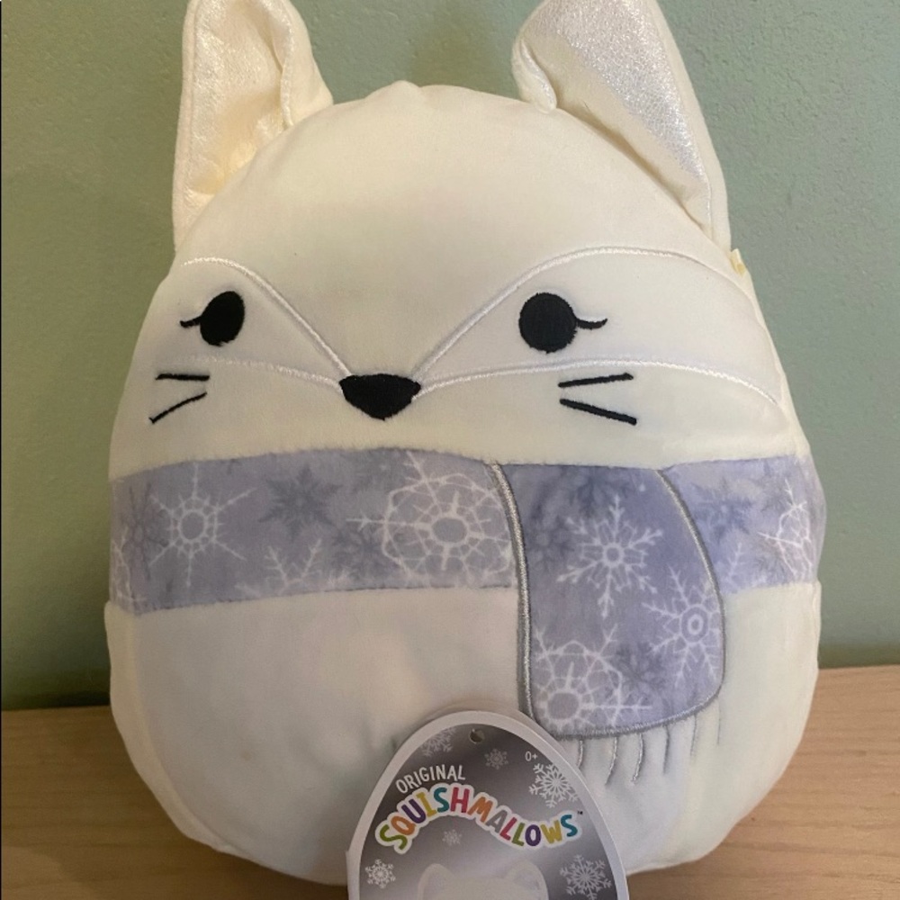 Squishmallow Nadine the artic fox!